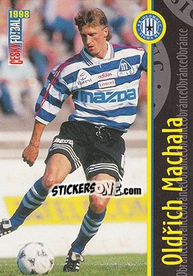 Sticker Machala - Ceský Fotbal 1998 - Panini