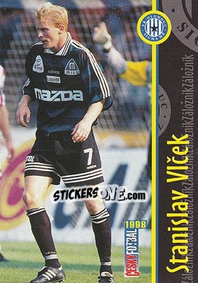 Sticker Vlcek - Ceský Fotbal 1998 - Panini
