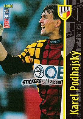 Sticker Podhajsky - Ceský Fotbal 1998 - Panini