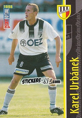 Sticker Urbanek - Ceský Fotbal 1998 n. 88 - Panini