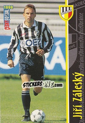 Sticker Zalesky - Ceský Fotbal 1998 - Panini