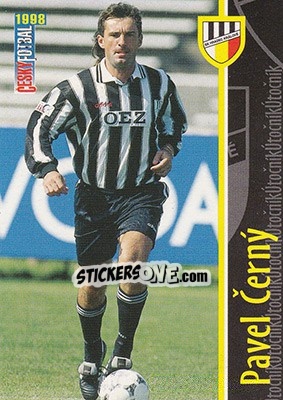 Sticker Cerny - Ceský Fotbal 1998 - Panini