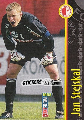 Sticker Stejskal - Ceský Fotbal 1998 - Panini
