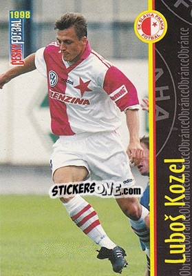 Sticker Kozel - Ceský Fotbal 1998 - Panini