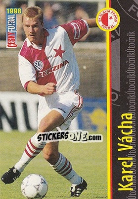 Sticker Vacha - Ceský Fotbal 1998 n. 98 - Panini