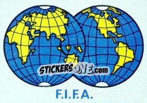 Sticker F.I.F.A. - Vulcano Liga Spagnola 1975-1976 - Ediciones Vulcano