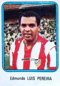 Sticker Luis Pereira - Vulcano Liga Spagnola 1975-1976 n. 36 - Ediciones Vulcano
