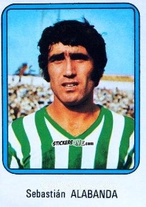 Sticker Alabanda - Vulcano Liga Spagnola 1975-1976 n. 69 - Ediciones Vulcano