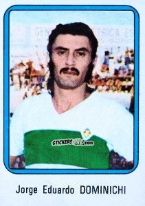 Sticker Dominichi - Vulcano Liga Spagnola 1975-1976 n. 79 - Ediciones Vulcano