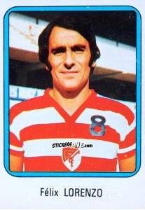 Sticker Lorenzo - Vulcano Liga Spagnola 1975-1976 n. 116 - Ediciones Vulcano