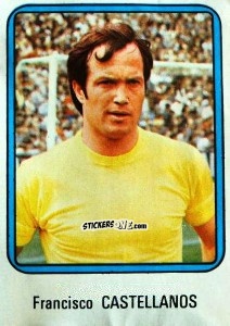 Sticker Castellanos - Vulcano Liga Spagnola 1975-1976 n. 134 - Ediciones Vulcano