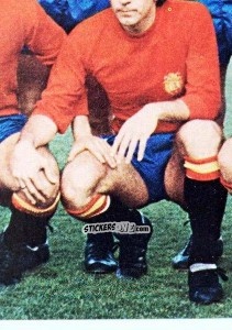 Sticker Equipo (puzzle 7) - Vulcano Liga Spagnola 1975-1976 n. 165 - Ediciones Vulcano