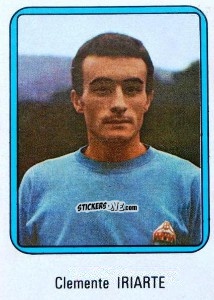 Sticker Iriarte - Vulcano Liga Spagnola 1975-1976 n. 175 - Ediciones Vulcano