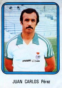 Sticker Juan Carlos - Vulcano Liga Spagnola 1975-1976 n. 187 - Ediciones Vulcano