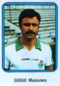 Sticker Sergio - Vulcano Liga Spagnola 1975-1976 n. 193 - Ediciones Vulcano