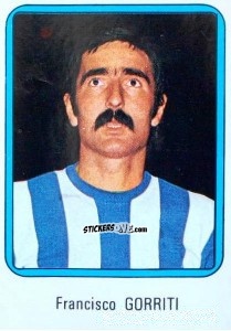 Cromo Gorriti - Vulcano Liga Spagnola 1975-1976 n. 197 - Ediciones Vulcano