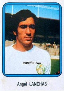 Sticker Lanchas - Vulcano Liga Spagnola 1975-1976 n. 213 - Ediciones Vulcano