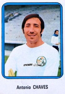 Sticker Chaves - Vulcano Liga Spagnola 1975-1976 n. 220 - Ediciones Vulcano