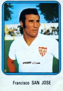 Sticker Sanjosé - Vulcano Liga Spagnola 1975-1976 n. 227 - Ediciones Vulcano