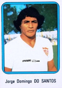 Sticker Do Santos - Vulcano Liga Spagnola 1975-1976 n. 231 - Ediciones Vulcano
