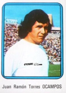 Sticker Ocampos - Vulcano Liga Spagnola 1975-1976 n. 261 - Ediciones Vulcano