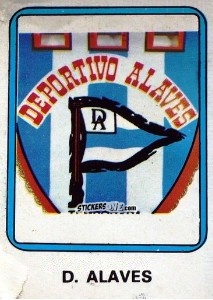 Cromo Deoportivo Alavés - Vulcano Liga Spagnola 1975-1976 n. 279 - Ediciones Vulcano