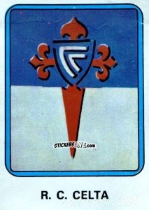 Sticker R.C. Celta - Vulcano Liga Spagnola 1975-1976 n. 285 - Ediciones Vulcano