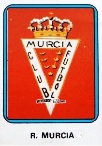 Figurina R. Murcia - Vulcano Liga Spagnola 1975-1976 n. 291 - Ediciones Vulcano