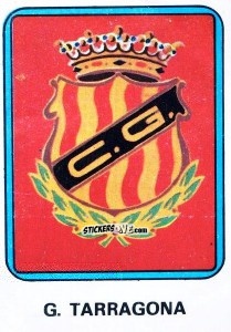 Cromo G. Tarragona - Vulcano Liga Spagnola 1975-1976 n. 295 - Ediciones Vulcano