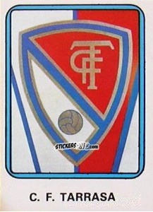 Sticker C.F. Tarrasa - Vulcano Liga Spagnola 1975-1976 n. 296 - Ediciones Vulcano