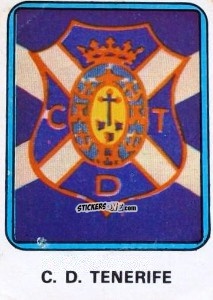 Sticker C.D. Tenerife - Vulcano Liga Spagnola 1975-1976 n. 297 - Ediciones Vulcano