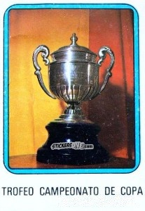 Sticker Trofeo Campeonato de Copa - Vulcano Liga Spagnola 1975-1976 n. 306 - Ediciones Vulcano