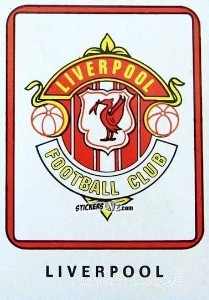 Figurina Liverpool - Vulcano Liga Spagnola 1975-1976 n. 308 - Ediciones Vulcano
