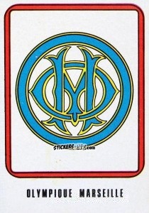 Cromo Olympique Marseille - Vulcano Liga Spagnola 1975-1976 n. 310 - Ediciones Vulcano