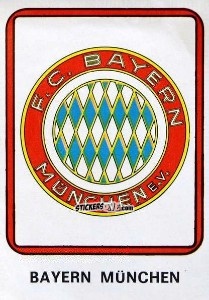 Sticker Bayern München - Vulcano Liga Spagnola 1975-1976 n. 319 - Ediciones Vulcano