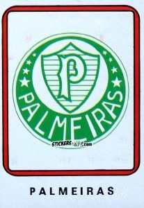 Sticker Palmeiras - Vulcano Liga Spagnola 1975-1976 n. 326 - Ediciones Vulcano