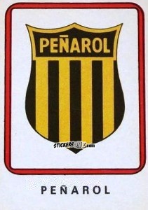 Sticker Peñarol - Vulcano Liga Spagnola 1975-1976 n. 330 - Ediciones Vulcano