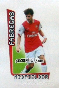Sticker Cesc Fabregas - Premier League Inglese 2007-2008 n. 10 - Merlin