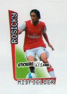 Sticker Tomas Rosicky - Premier League Inglese 2007-2008 n. 11 - Merlin