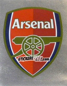 Sticker Arsenal logo - Premier League Inglese 2007-2008 n. 14 - Merlin
