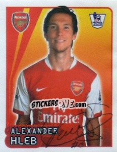 Sticker Alexander Hleb - Premier League Inglese 2007-2008 n. 26 - Merlin