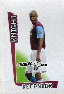 Sticker Knight - Premier League Inglese 2007-2008 - Merlin
