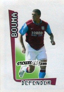 Sticker Bouma - Premier League Inglese 2007-2008 - Merlin