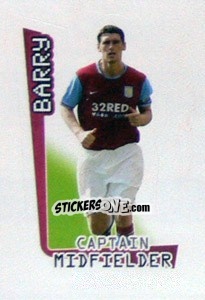 Figurina Barry - Premier League Inglese 2007-2008 - Merlin