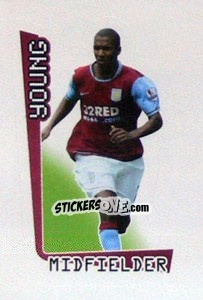 Figurina Young - Premier League Inglese 2007-2008 - Merlin