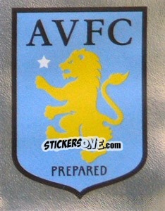 Figurina Aston Villa logo - Premier League Inglese 2007-2008 - Merlin