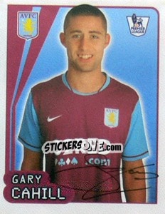 Sticker Gary Cahill - Premier League Inglese 2007-2008 n. 50 - Merlin