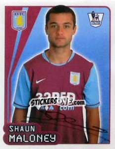 Figurina Shaun Maloney - Premier League Inglese 2007-2008 - Merlin
