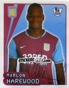 Figurina Marlon Harewood - Premier League Inglese 2007-2008 - Merlin