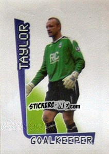 Sticker Taylor - Premier League Inglese 2007-2008 - Merlin